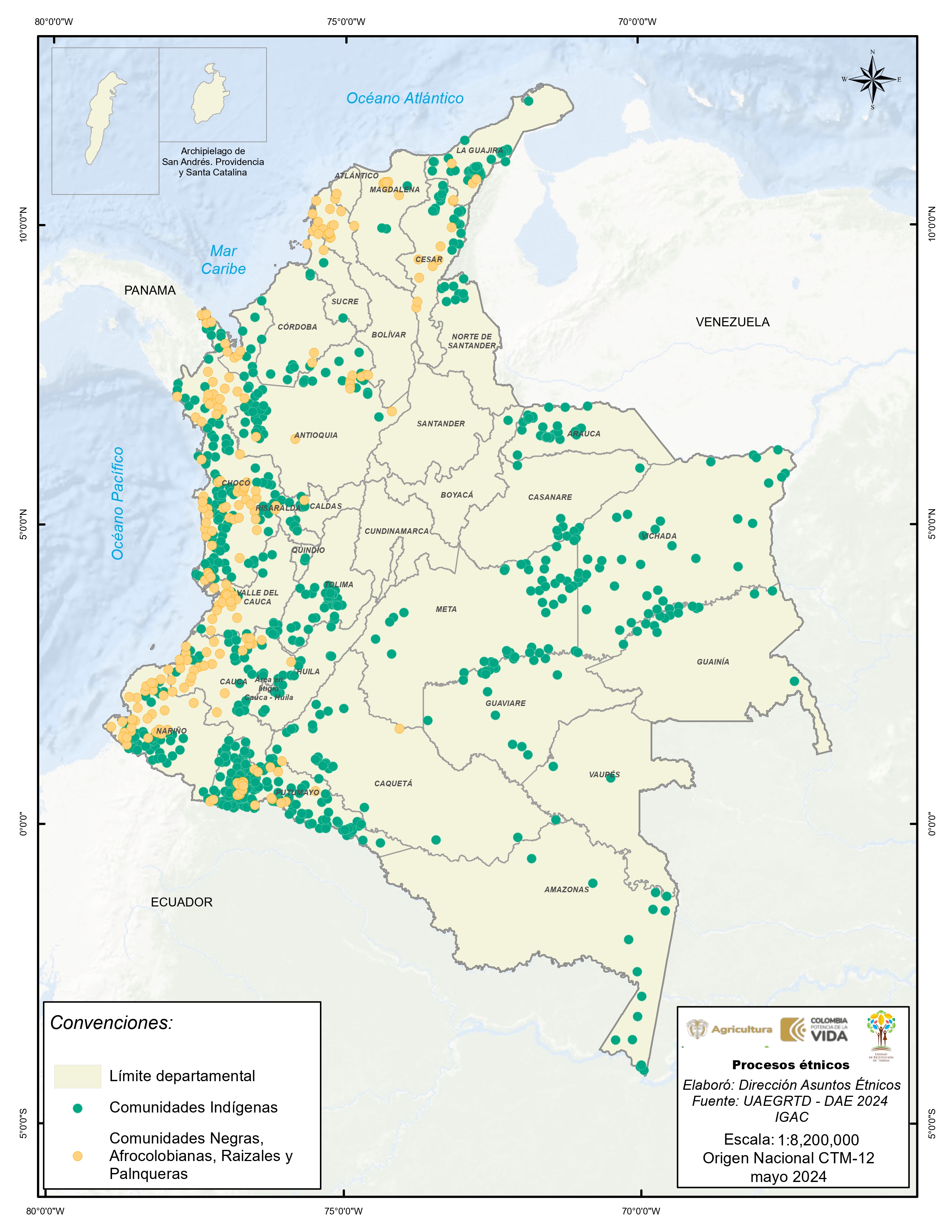 incidencias por etnia