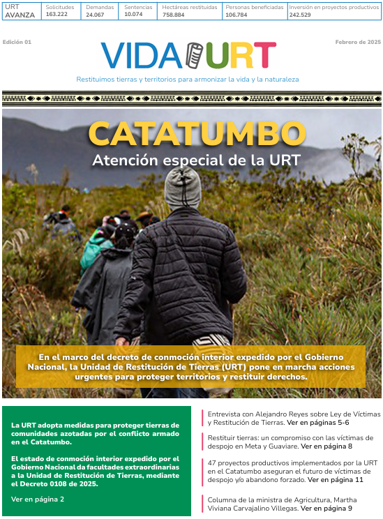 Edición 01 - Vida URT