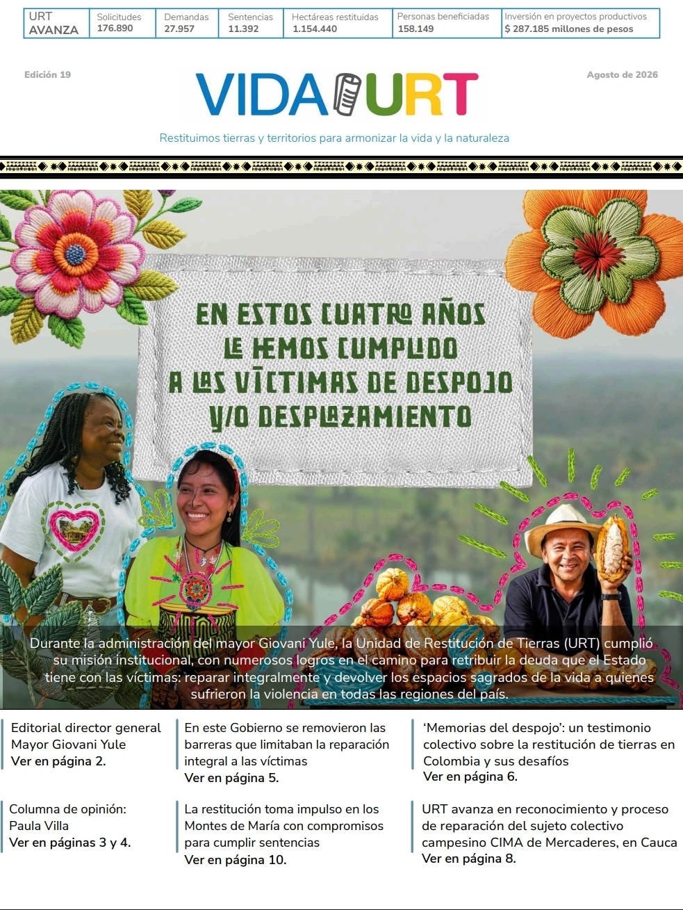 Edición 19 - Vida URT