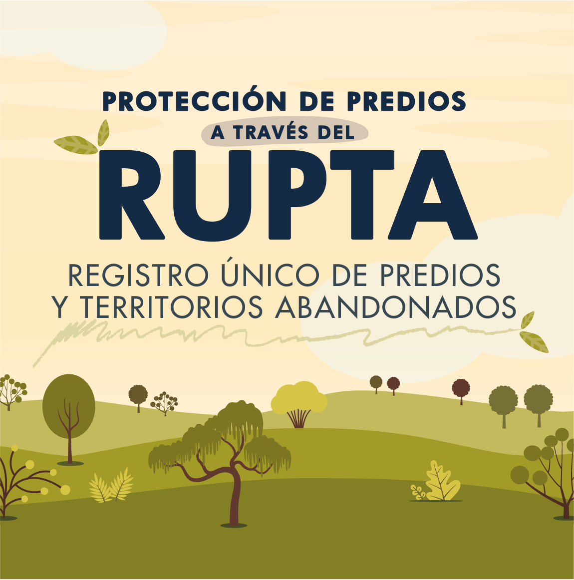 Protección de predios a través de RUPTA