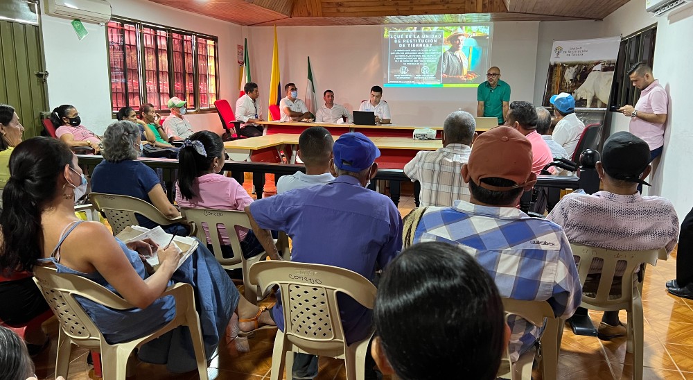 Ocupantes, poseedores y propietarios fueron capacitados sobre Ley 1448 de 2011 en Pailitas, sur del Cesar 
