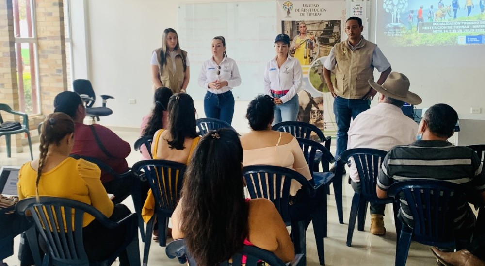  nullRestitución de tierras ‘transforma vidas’ con reparación integral a víctimas de Mapiripán, Meta 