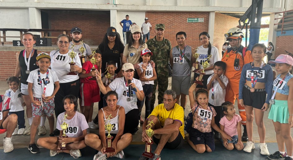 Alcaldía de Tauramena y la URT corrieron por las víctimas, en acto para visibilizar el compromiso con ellas