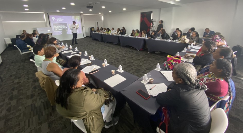 Lideresas afianzaron sus vínculos con la URT para fortalecer la atención a las mujeres en la restitución de tierras