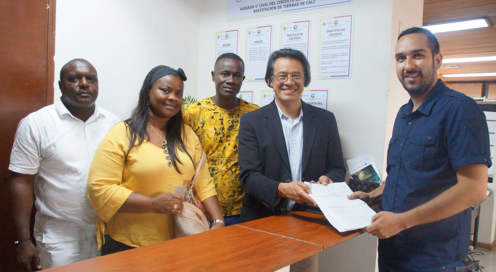 Tierras del Consejo Comunitario de Citronela – Río Dagua, ubicadas en la zona rural de Buenaventura, fueron reclamadas con apoyo de la Unidad de Restitución de Tierras (URT) 