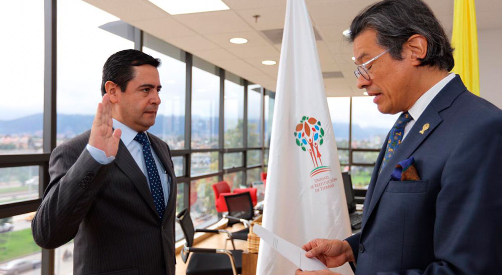 Martín Gutiérrez es el nuevo director de la Unidad de Restitución de Tierras (URT) en Magdalena y Atlántico 