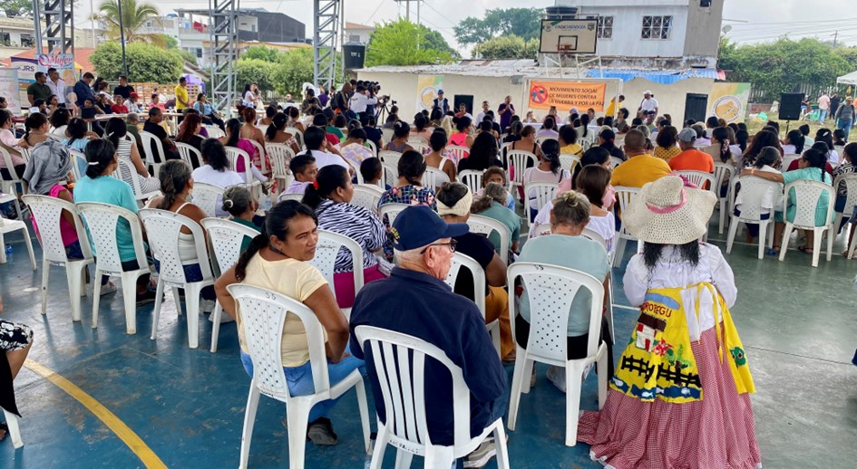 La URT acompañó misión humanitaria en Santa Rosa del Sur, que despierta esperanza en las mujeres de Bolívar
