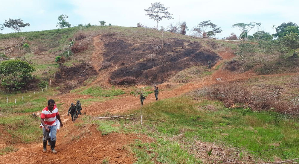 En el último mes, 10 familias de Putumayo víctimas de las Farc y las AUC han recuperado cerca de 150 hectáreas de tierra 