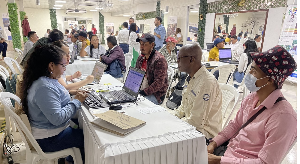 Reclamantes de tierras en Cauca participaron de jornada de recepción de solicitudes liderada por la URT y USAID