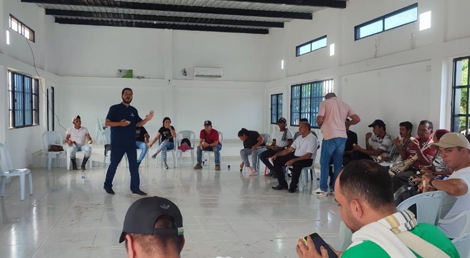 La URT llega por primera vez al corregimiento de Filogringo, en Tibú, para atender a población del Catatumbo