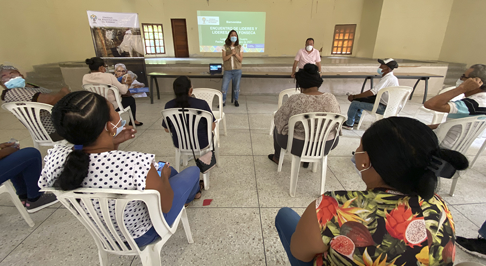 En la Guajira, beneficiarios participaron en jornada de socialización de la política de restitución de tierras