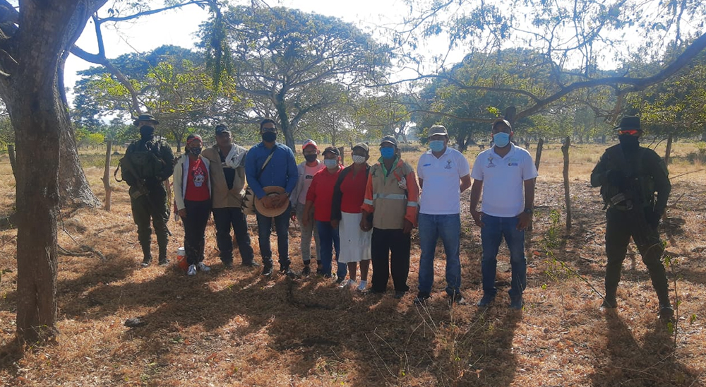 Se realizó en Cesar primera entrega material de predios restituidos del 2021 