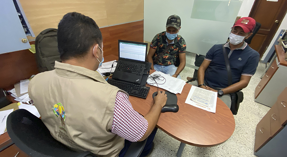 Herederos de beneficiario de restitución de tierras implementan proyecto productivo en el Cesar 