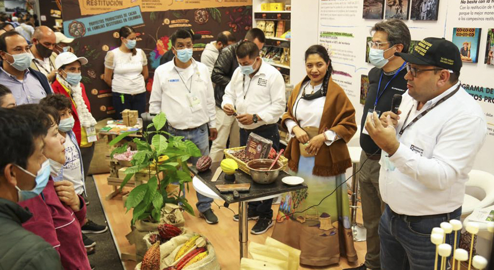 El “cacao de la restitución” se toma Chocoshow 2021 