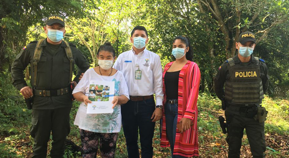 En Valparaíso y Albania, Caquetá, la Unidad de Restitución de Tierras entregó predios despojados por las Farc-EP y las Autodefensas Unidas de Colombia 