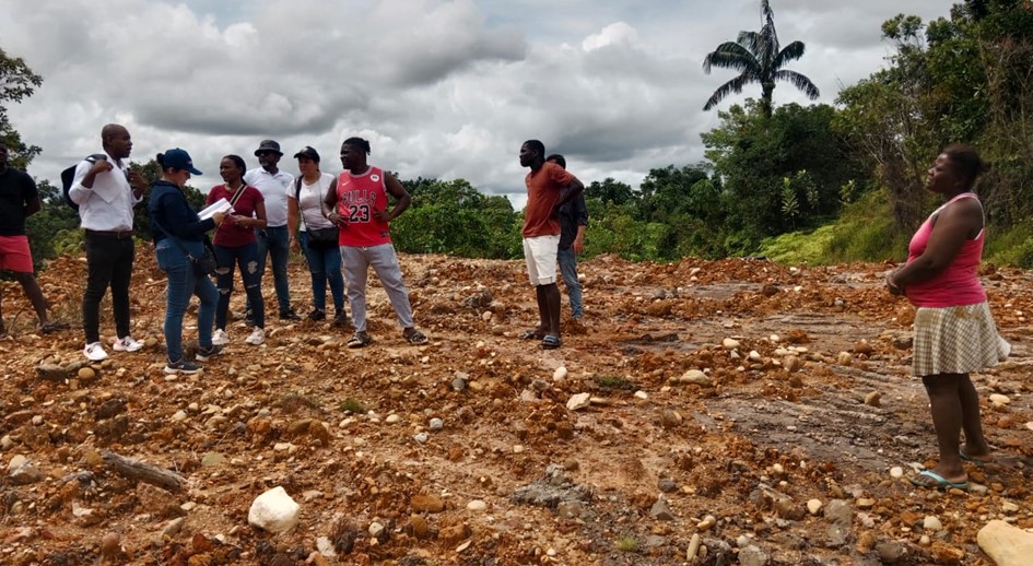 URT realiza seguimiento a proyectos de vivienda del Consejo Comunitario Cocomopoca en Lloró (Chocó)