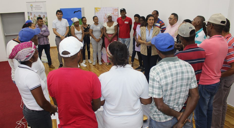 Dirección Territorial Bolívar de la URT realiza el Primer Encuentro para Armonizar la Vida