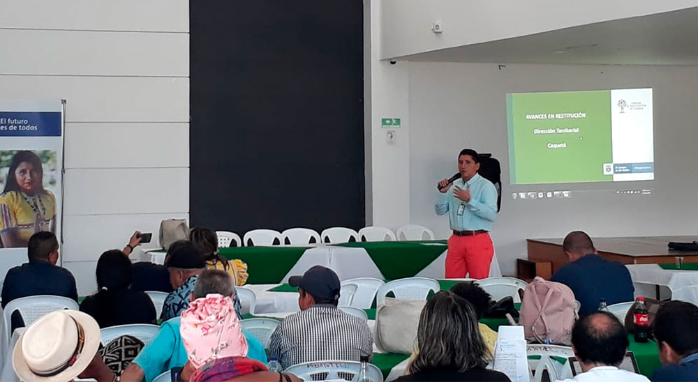 En Caquetá, la Unidad de Restitución (URT) ha presentado demandas para reclamar cerca de 155.000 hectáreas de tierra 