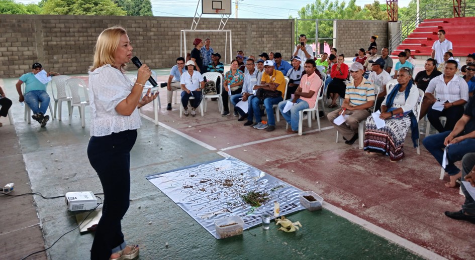 URT Cesar – La Guajira se encuentra con víctimas en El Copey para armonizar la vida el territorio