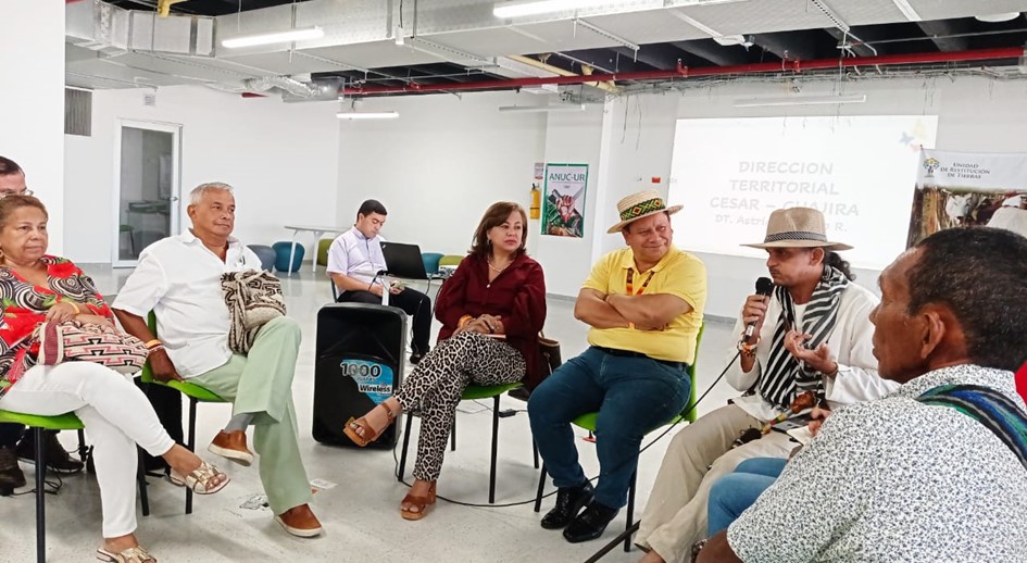 La URT se comprometió a acelerar procesos de restitución para las comunidades campesinas del Cesar