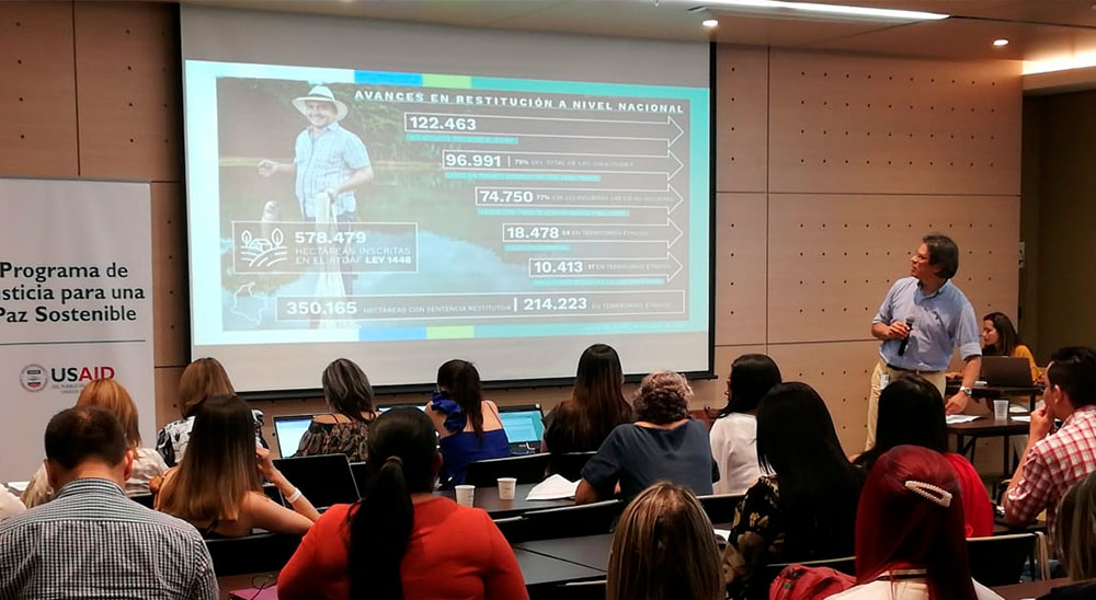 Entidades del Estado se comprometieron a agilizar cumplimiento de órdenes de jueces, emitidas en sentencias de restitución de tierras 