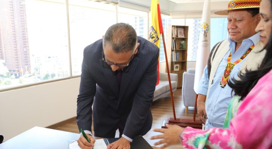 “Soy un líder social más al servicio de las víctimas” destacó Gabriel Bustamante, nuevo subdirector general de la URT