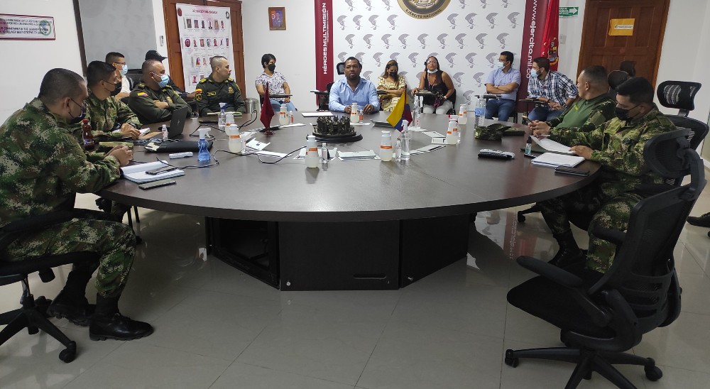  nullFuerzas Militares y de Policía conocieron avances y metas de la restitución de tierras en el Urabá antioqueño y norte del Chocó 