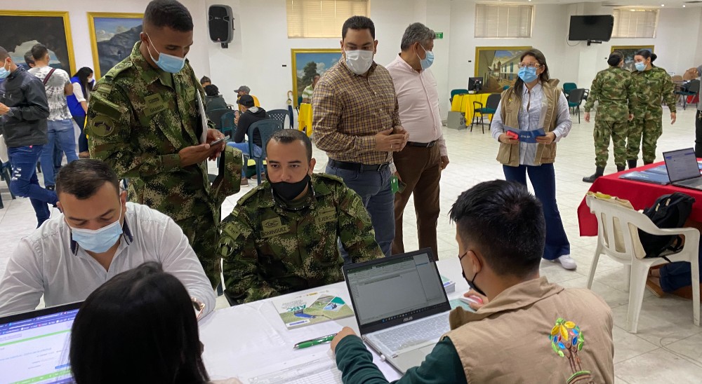 Unidad de Restitución de Tierras se suma a jornada de socialización y atención a militares víctimas de la violencia 