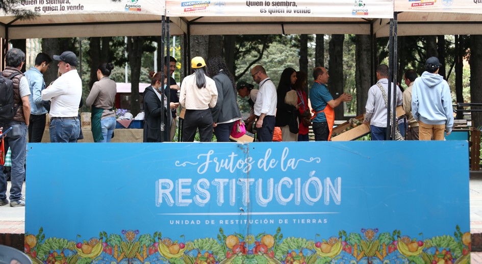 Los “Frutos de la Restitución” de Cundinamarca se tomaron Bogotá