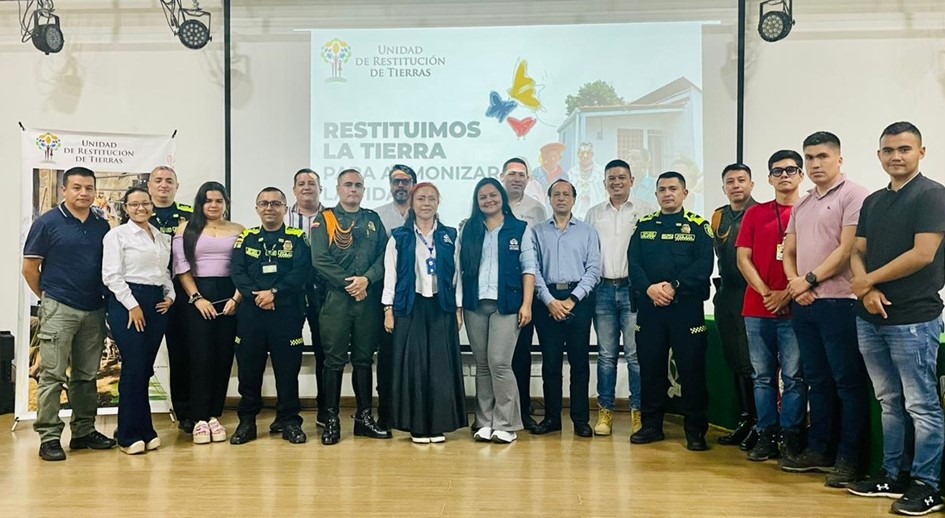 Más de 3.500 solicitudes de restitución de tierras de 10 municipios del Meta, serán atendidas con el acompañamiento de la Fuerza Pública