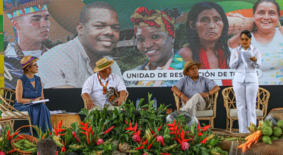 La Unidad de Restitución de Tierras le rindió cuentas al país desde San Onofre (Sucre)