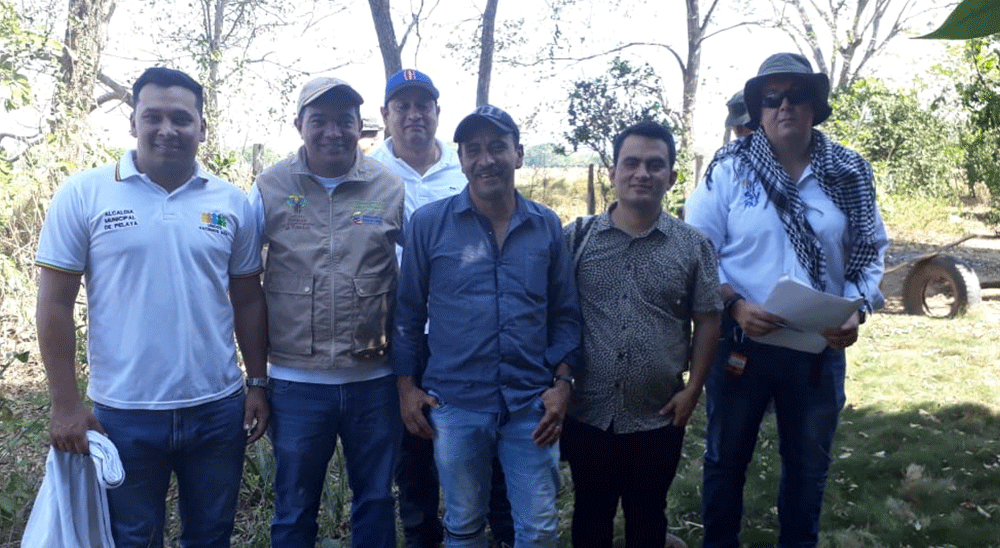 Beneficiario de restitución de Pelaya, Cesar, recuperó sus tierras. 