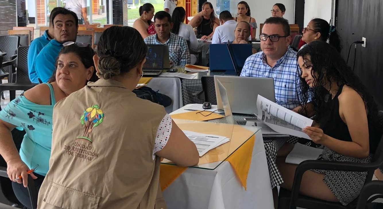 Unidad de Restitución socializa con nuevos mandatarios metas y retos en Tolima 