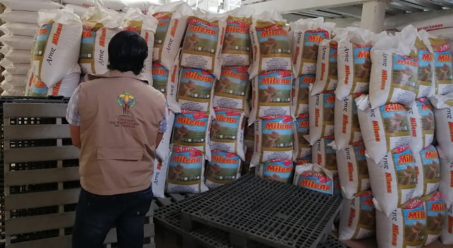 Restituidos comercializan 19.000 kilos de arroz con empresa en Santander 