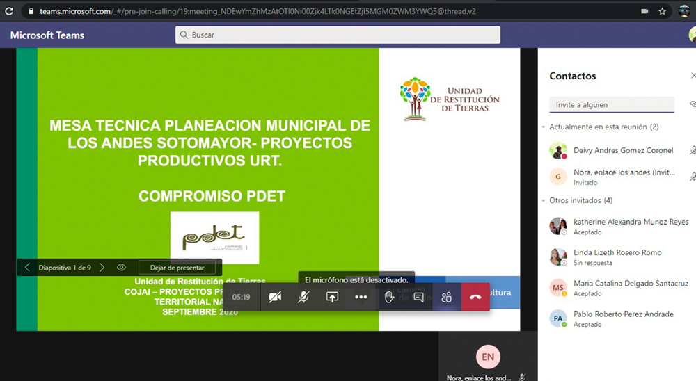 Unidad de Restitución de Tierras y alcaldías de Nariño avanzan en compromisos PDET en beneficio de las víctimas 