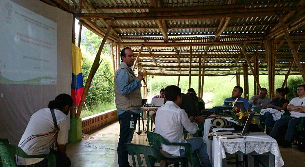 Comunidad Embera - Chamí de San Lorenzo, ubicada en Riosucio y Supía (Caldas), recuperó sus derechos sobre 6706 hectáreas de tierra