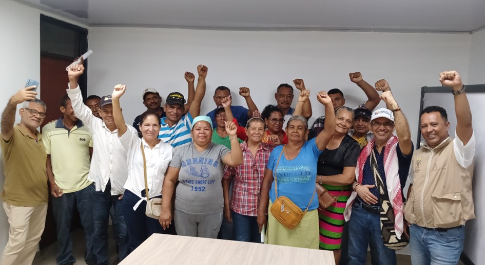 Familias restituidas de El Copey (Cesar) reciben capacitación agroproductiva y de asociatividad