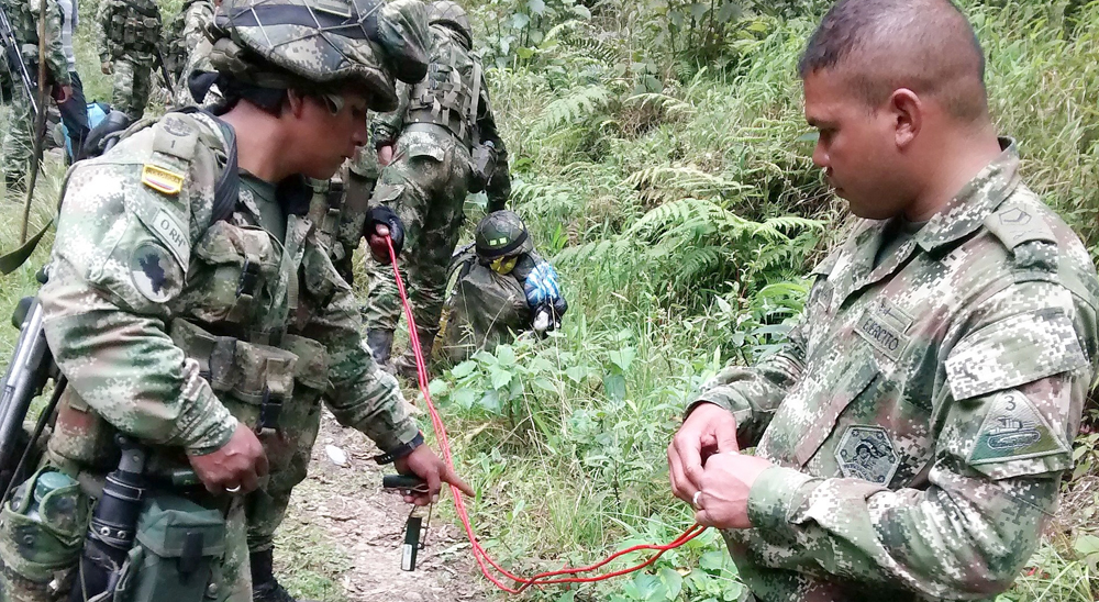 Gracias a la URT comenzó desminado humanitario en zona rural de Ipiales