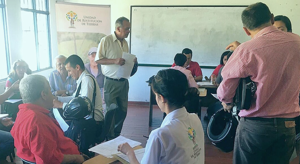 En Líbano, Tolima, la URT y entidades del Snariv socializaron avance en cumplimiento de sentencias