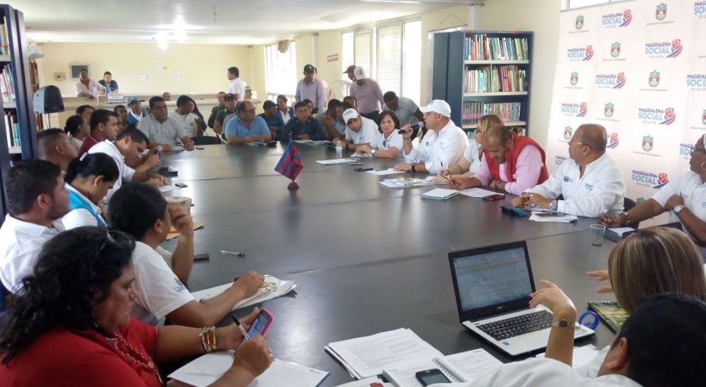 URT participó en subcomité de tierras, en Sabanas de San Ángel (Magdalena)