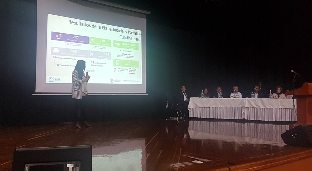 Comité de Justicia Transicional de Cundinamarca destacó el proceso de restitución de tierras