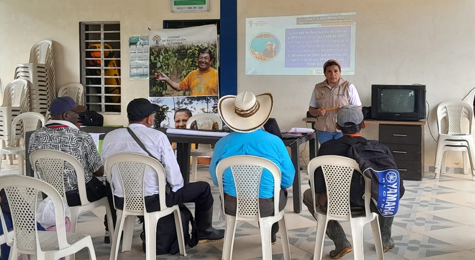 URT Putumayo socializa la ruta de sujeto colectivo campesino en Puerto Guzmán