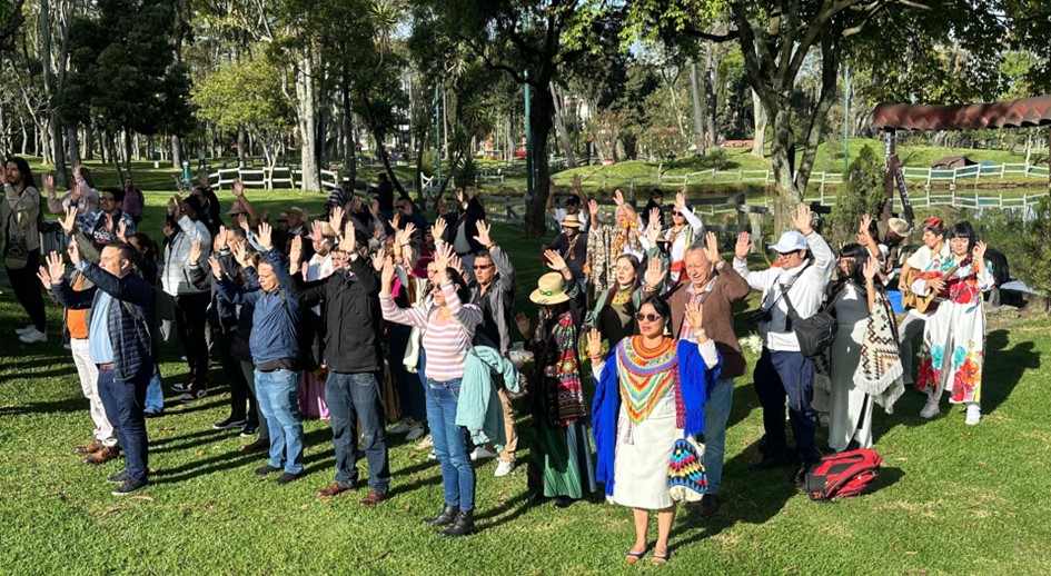 URT lidera armonización y reflexión en homenaje del Gobierno del Cambio a los pueblos indígenas en Colombia 