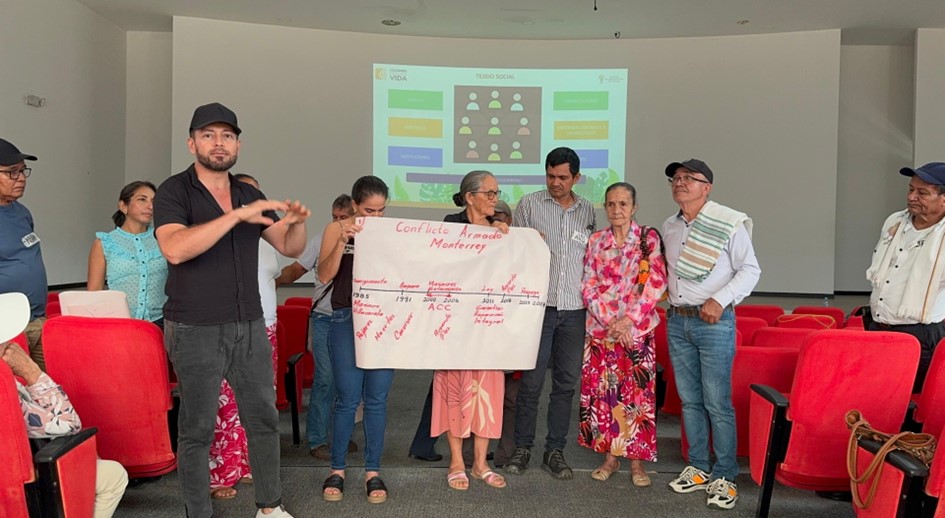 En Casanare, la DT Bogotá de la URT avanza en los encuentros con enfoque para armonizar la vida