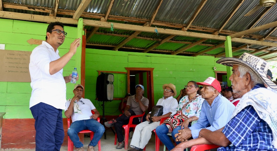 Mas de 200 personas participan en la primera socialización de la ruta de atención a terceros en Arboletes, Antioquia