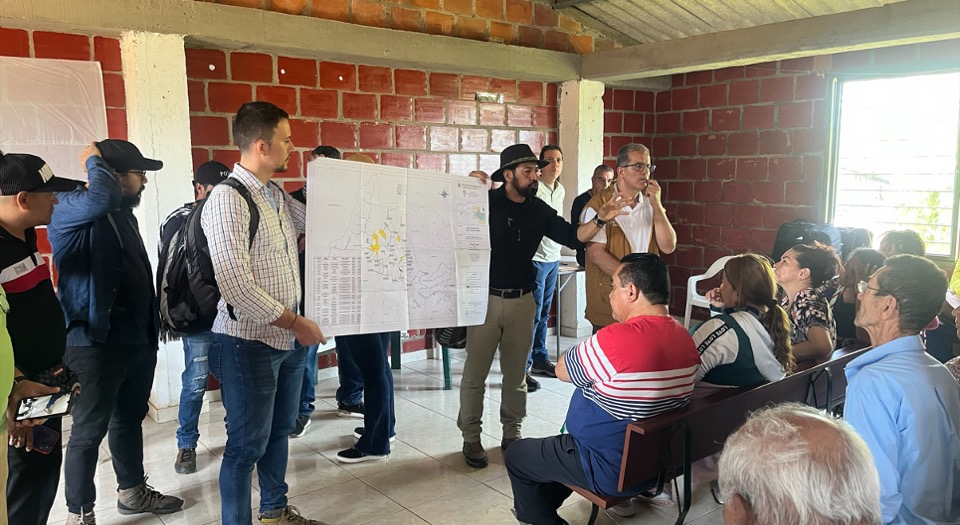 La URT Valle del Cauca lidera el ingreso al corregimiento de San Antonio, en Jamundí 