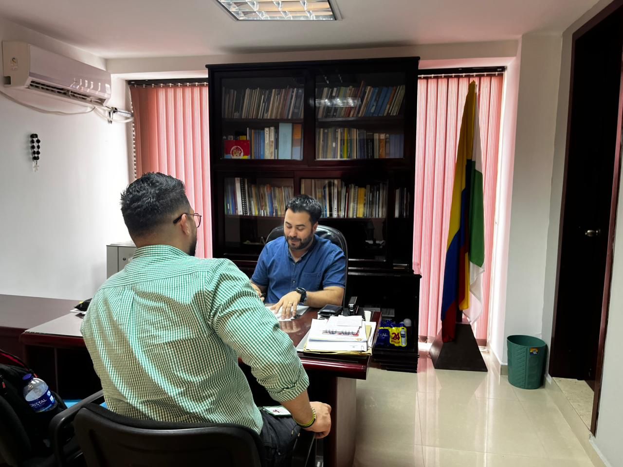 El director territorial de la entidad en Norte de Santander, Mauricio Carreño, visitó este municipio, con el objetivo de reforzar la articulación institucional y hacer seguimiento a la atención brindada a las víctimas.  