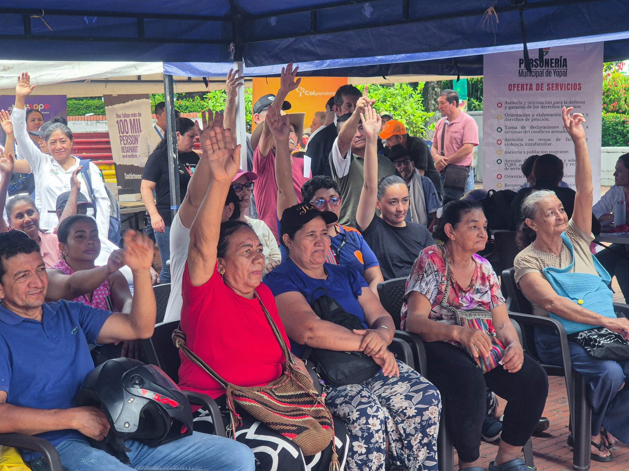 Durante el mes por la Memoria y la Solidaridad con las Víctimas, y al cumplirse dos años de la apertura de la sede la URT en dicho municipio (jurisdicción de la territorial Bogotá), en un trabajo articulado con la Alcaldía y la Mesa local de Víctimas, la entidad desarrolló este evento.