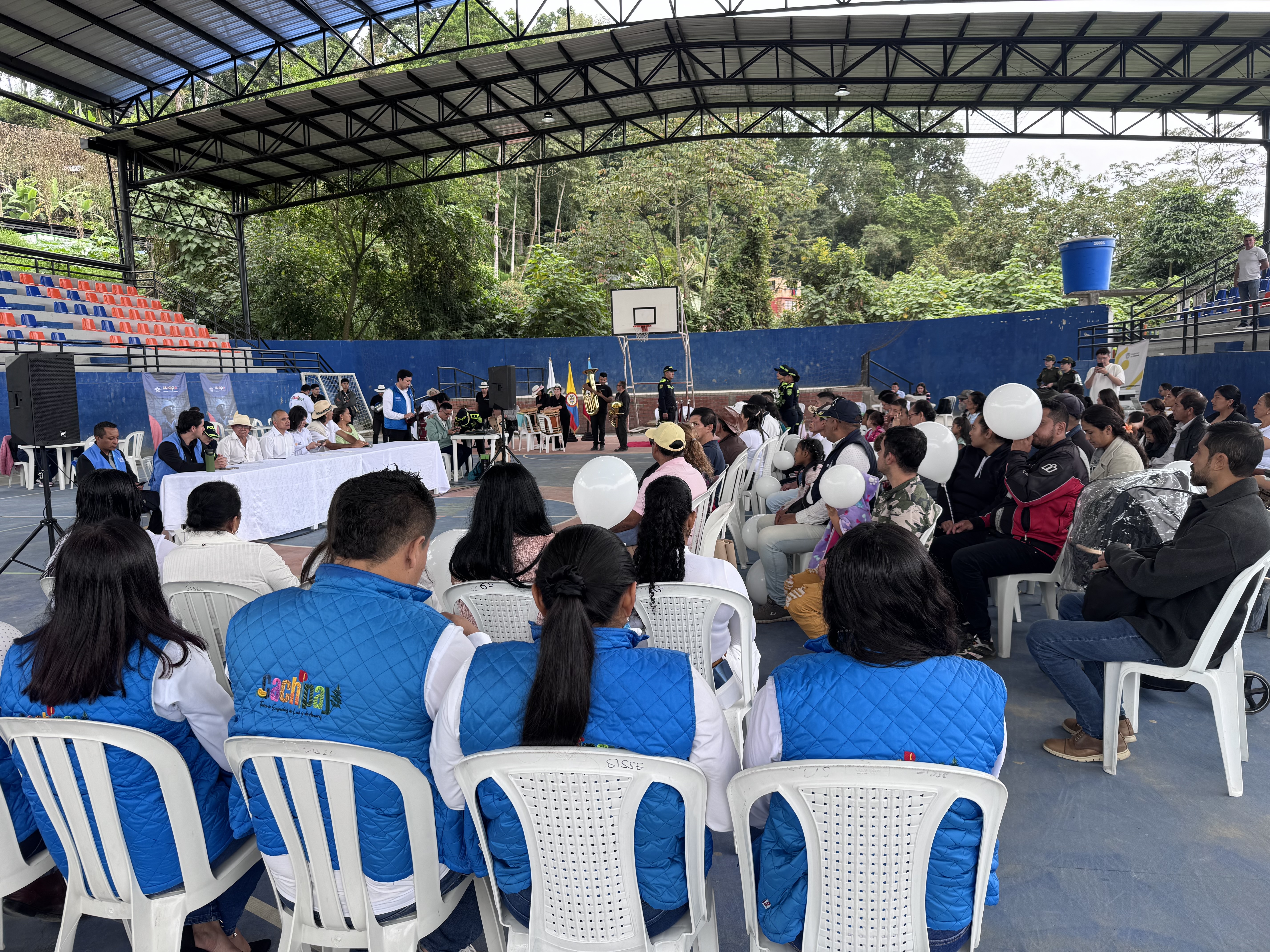 La URT fue a este municipio de Cundinamarca y, en un trabajo articulado con la Alcaldía, instaló y desarrolló este evento, en el que participaron varias entidades del SNARIV.