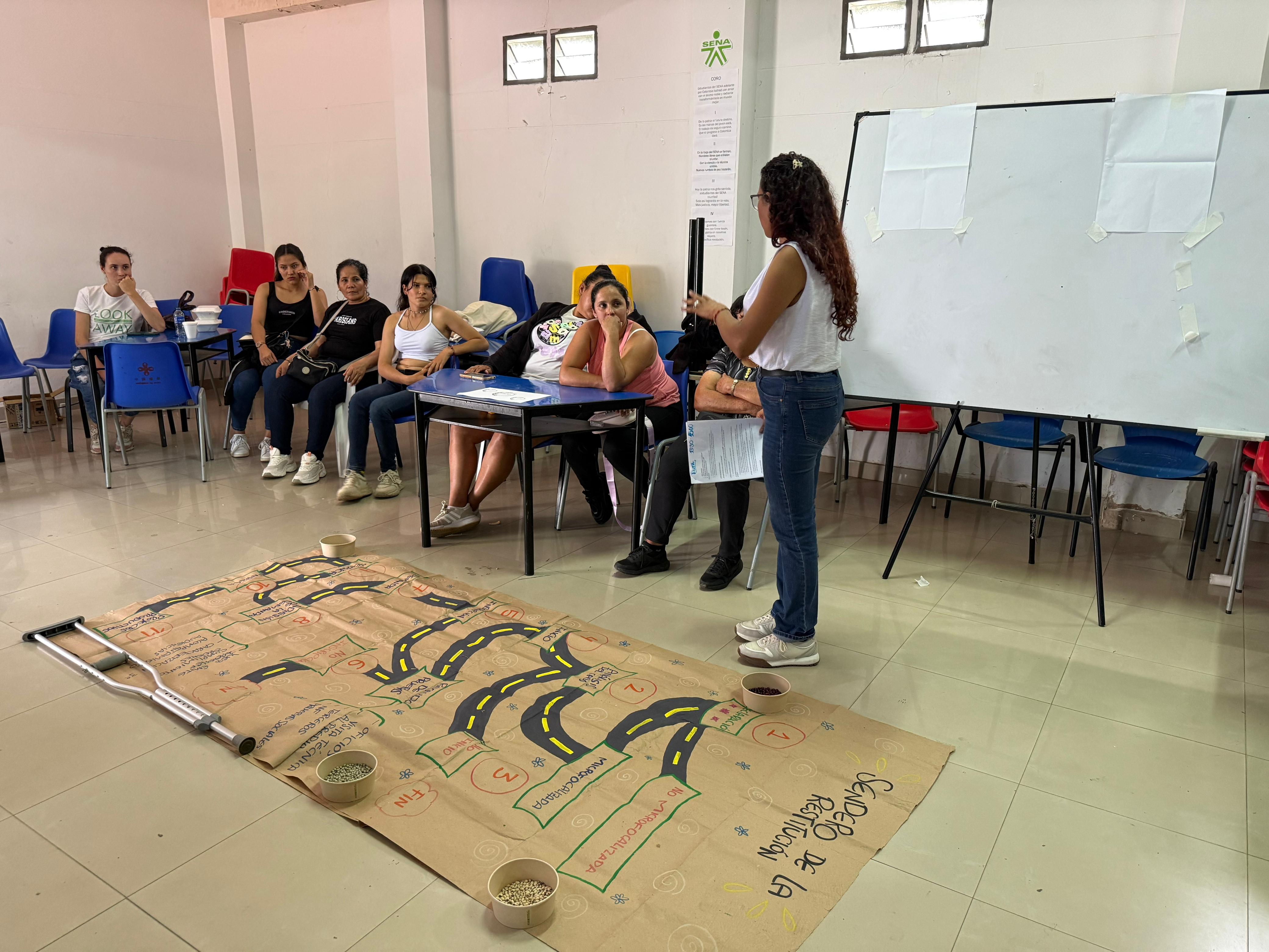 El evento incluyó la socialización de la ruta de restitución de tierras. Además, se compartieron los lineamientos de atención en las diferentes etapas del proceso.